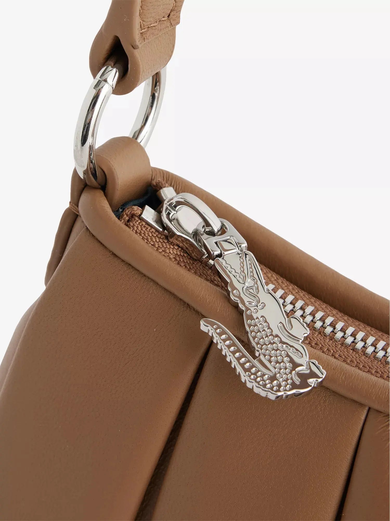 Women's Lenglen Small Leather Cross Body Bag Lacoste