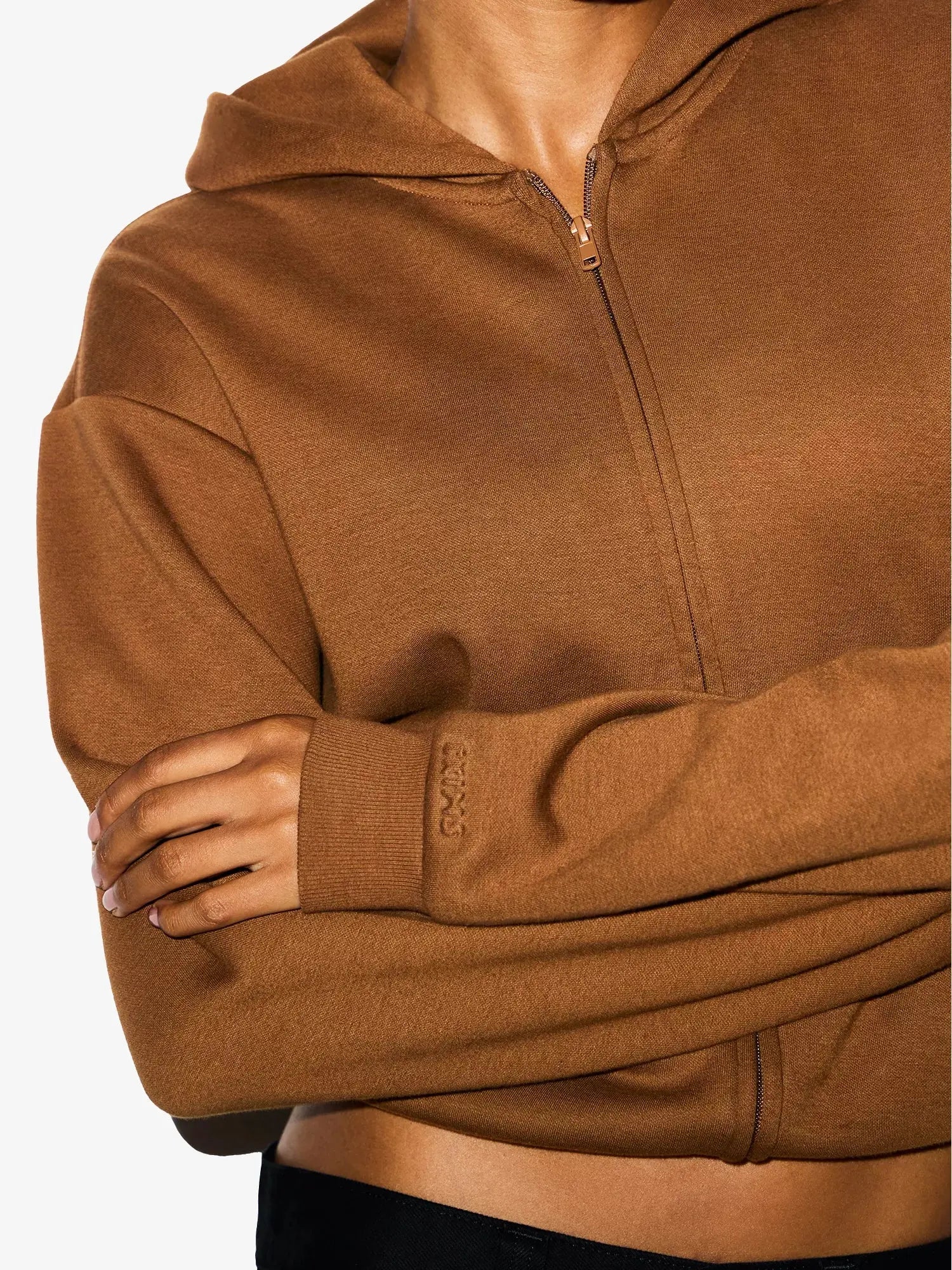 Women's Classic Zip-Up Cotton Fleece Hoody SKIMS