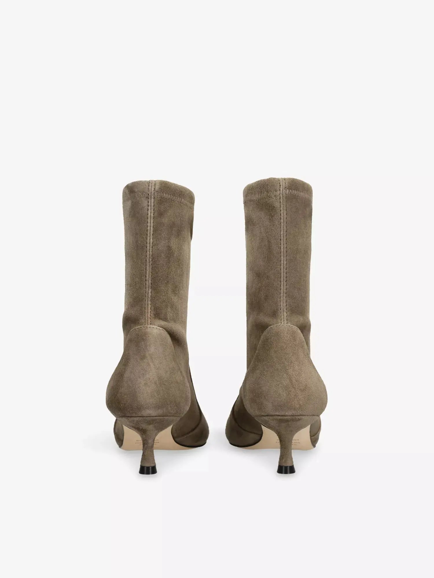 Women's Naomi Suede Heeled Ankle Boots Stuart Weitzman