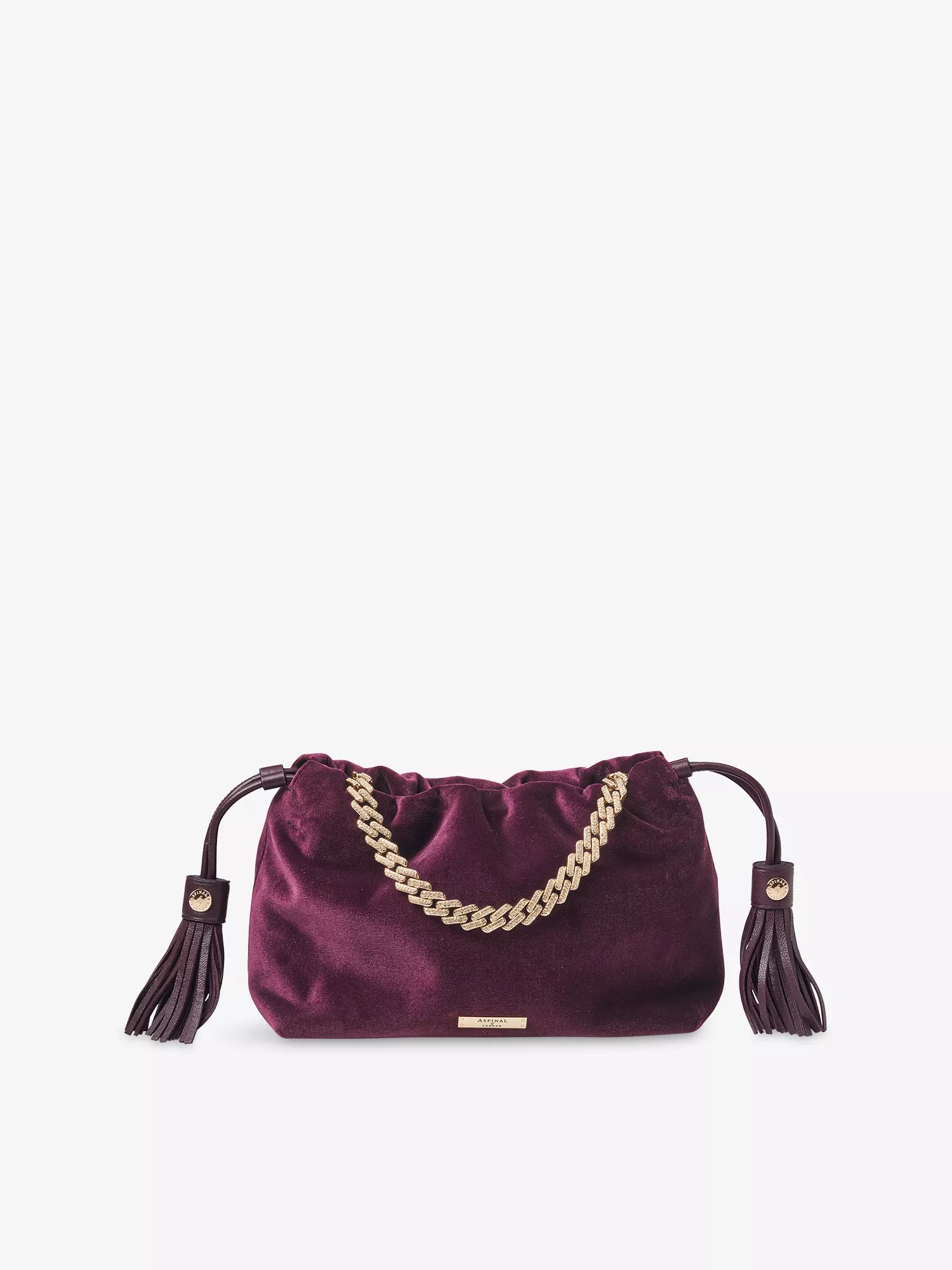 Amelia Velvet Cross-Body Bag