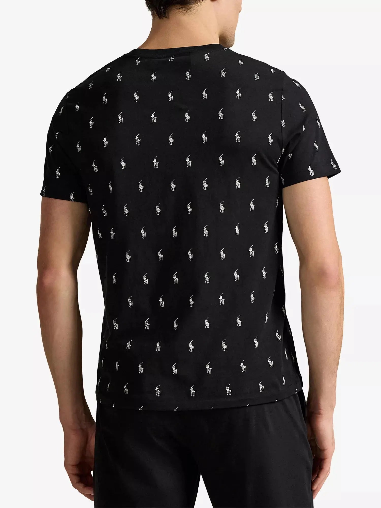 Men's Logo-Print Cotton-Jersey Pyjama Top Polo Ralph Lauren