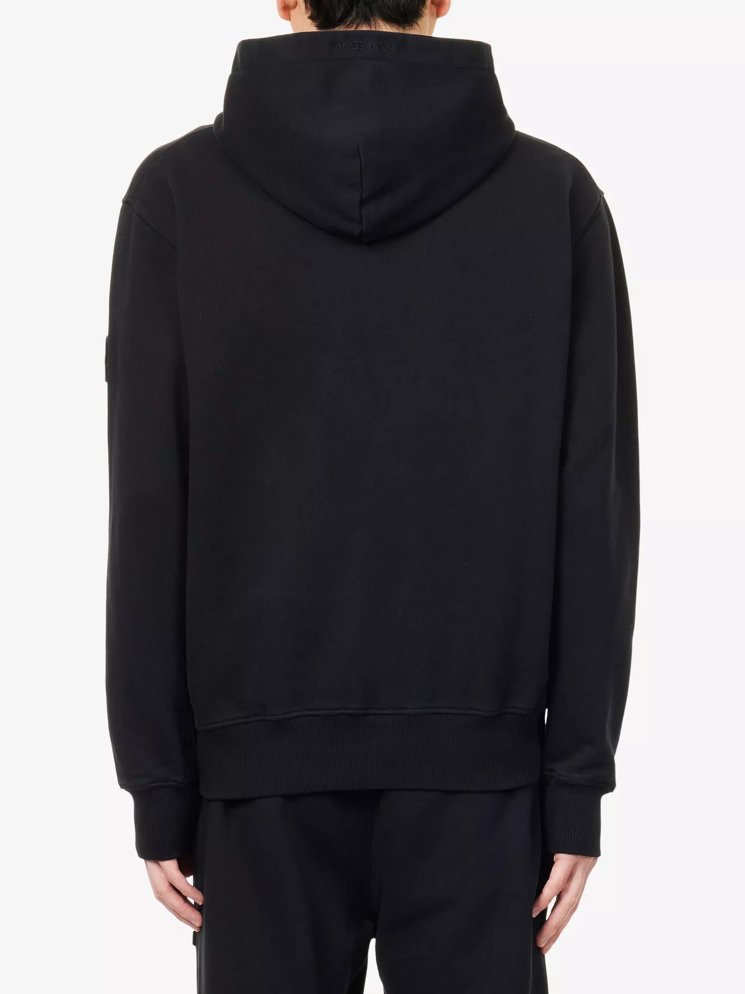 Badge-Logo Relaxed-Fit Cotton Hoodie