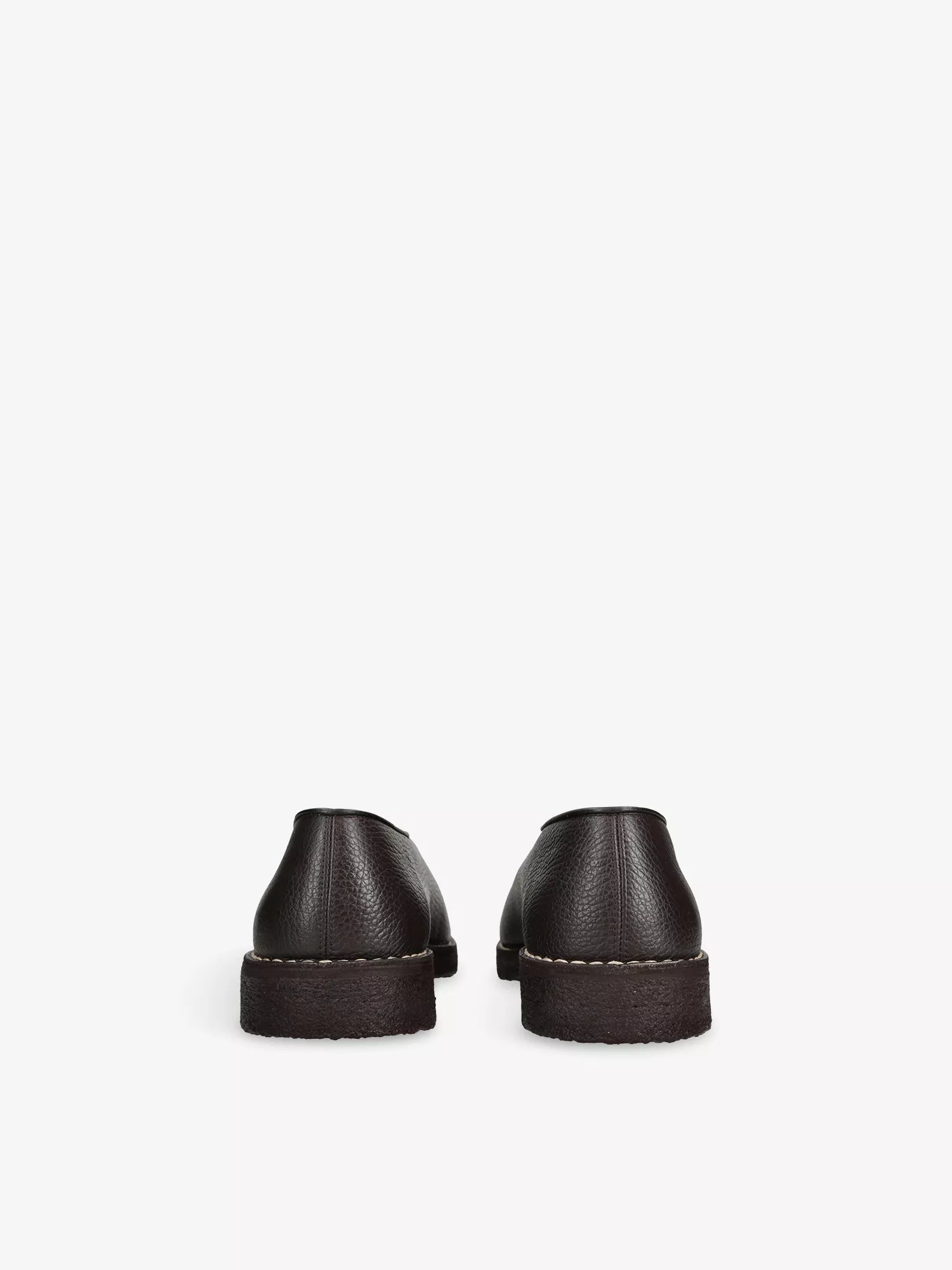 Men's Piped Leather Slippers Lemaire