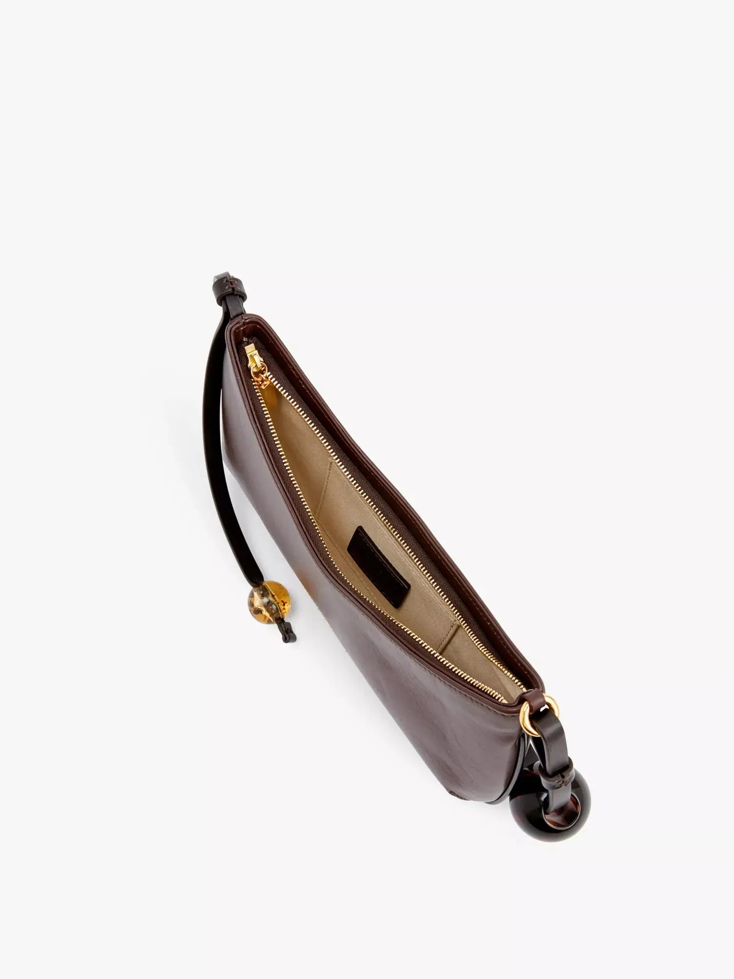 Women's Le Bisou Perle leather shoulder bag Jacquemus