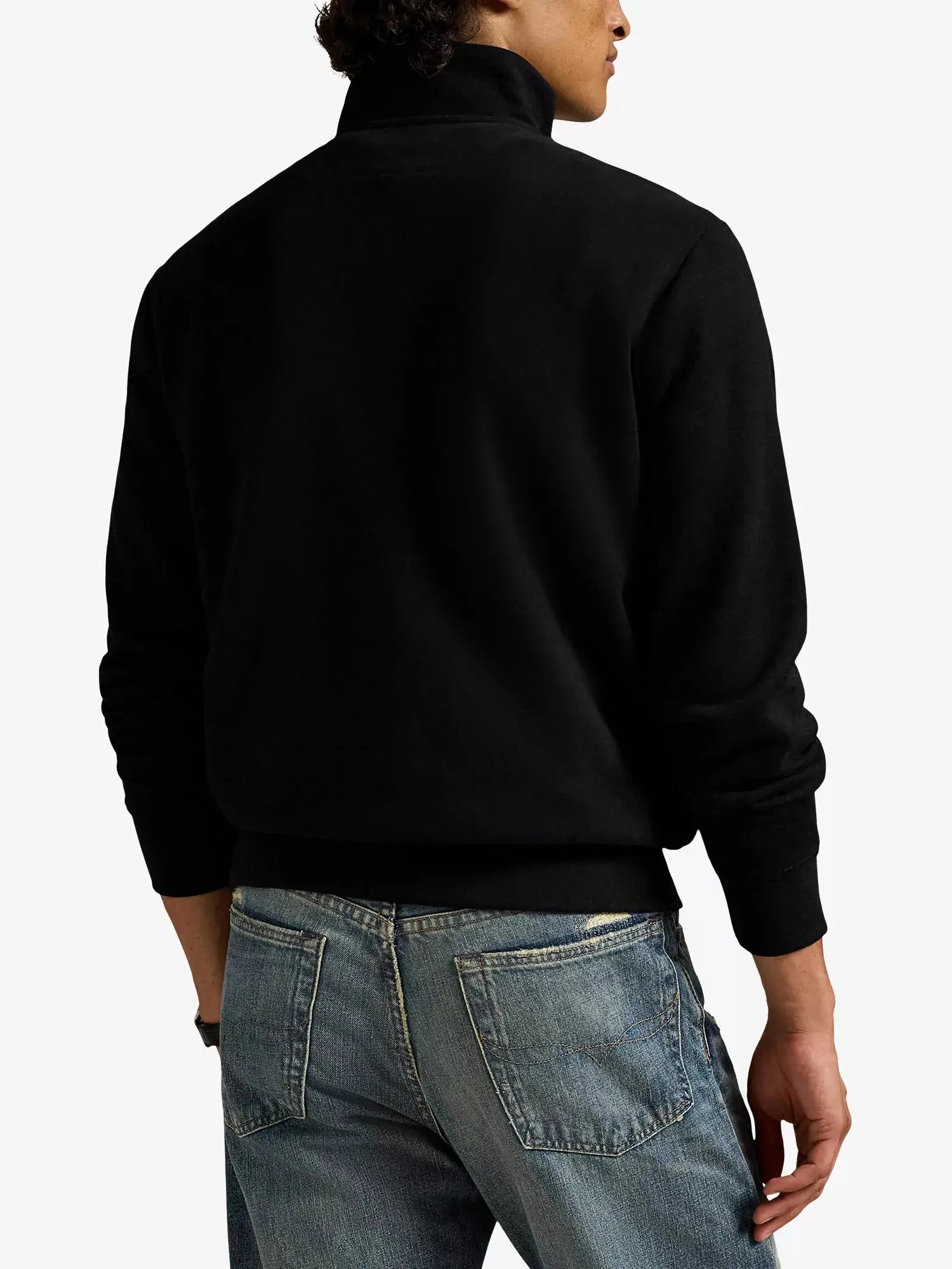 Men's Logo Half-Zip Cotton-Blend Sweatshirt Polo Ralph Lauren