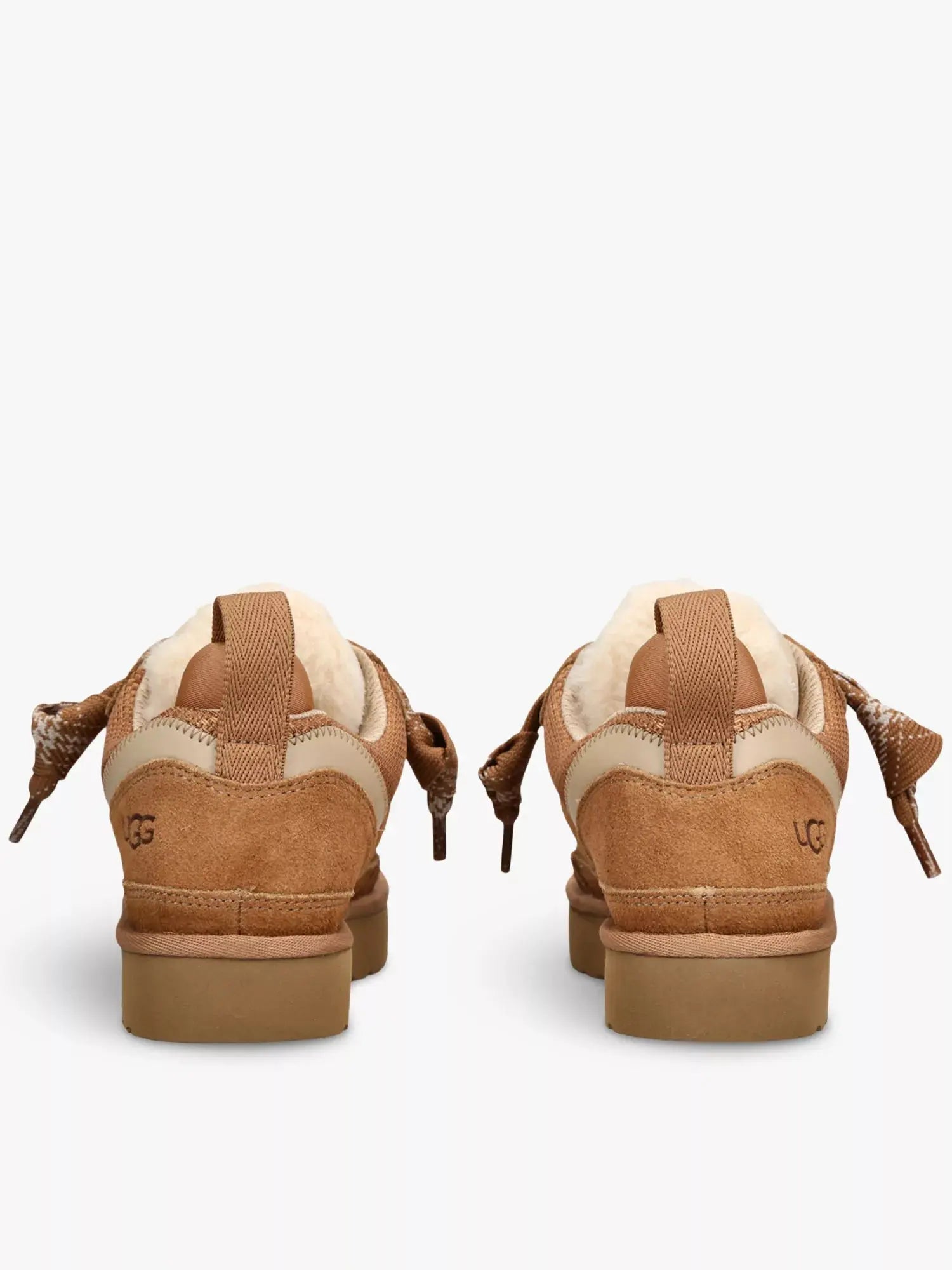 Women's Lowmel suede and mesh low-top trainers UGG