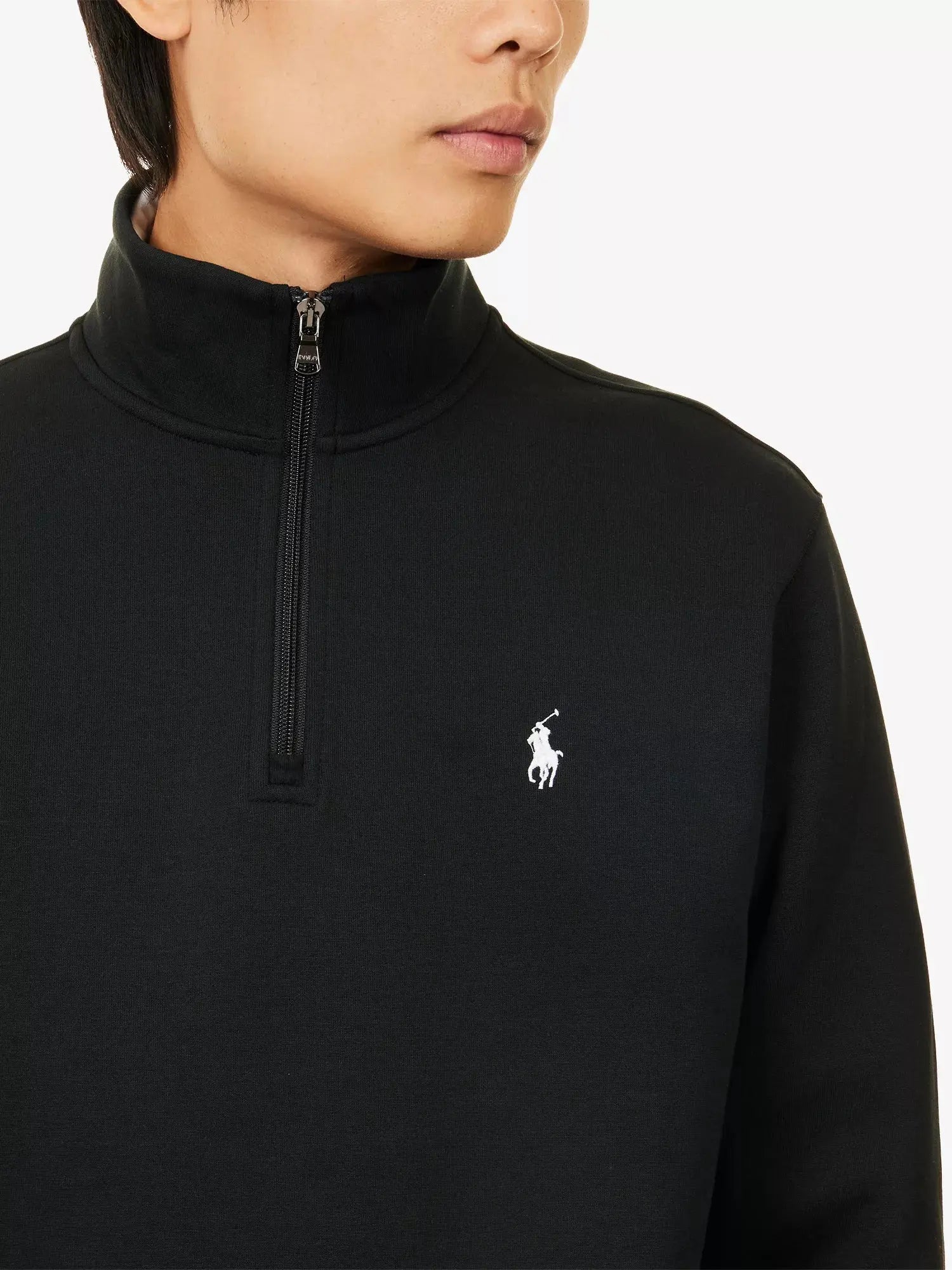 Men's Embroidered-Logo Long-Sleeve Cotton-Jersey Sweatshirt Polo Ralph Lauren