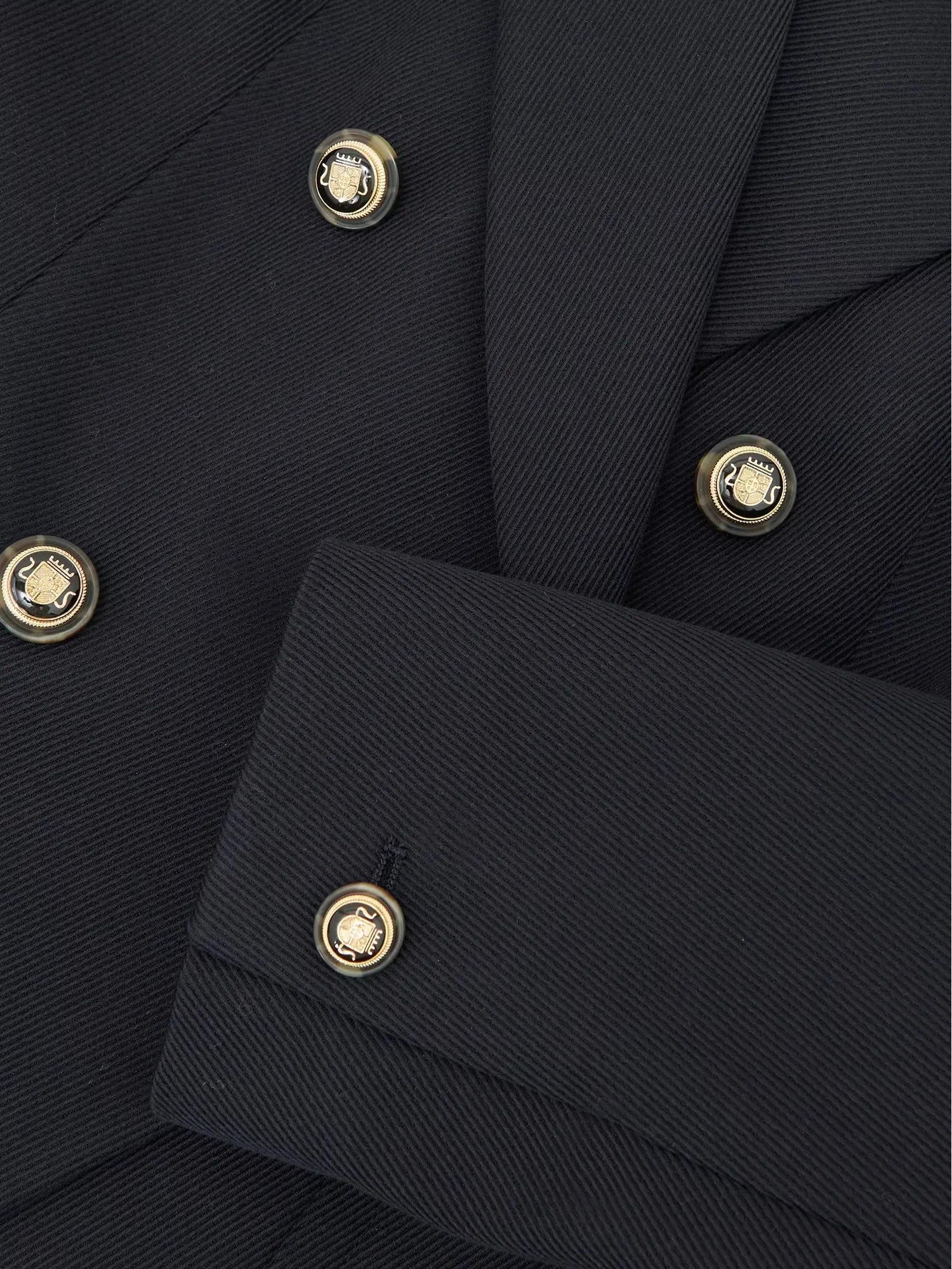 Women's Gigi Double-Breasted Wool-Blend Blazer Reiss