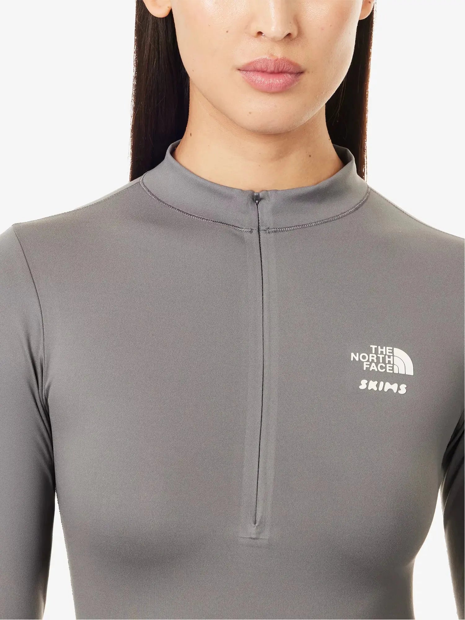 Women's The North Face x SKIMS Refina Stretch-Woven Long-Sleeve Top The North Face