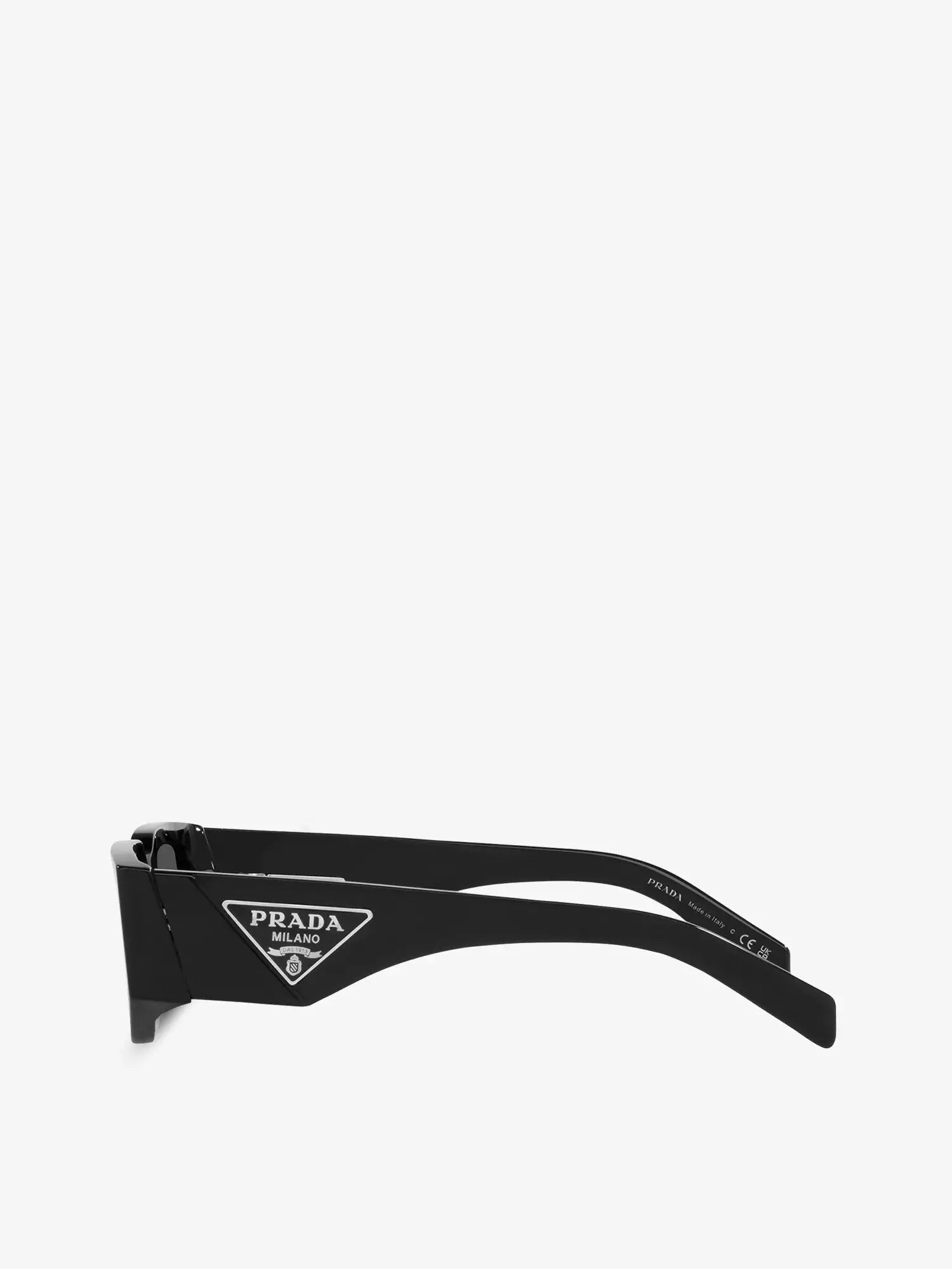 Women's PR 09ZS rectangle-frame acetate sunglasses Prada
