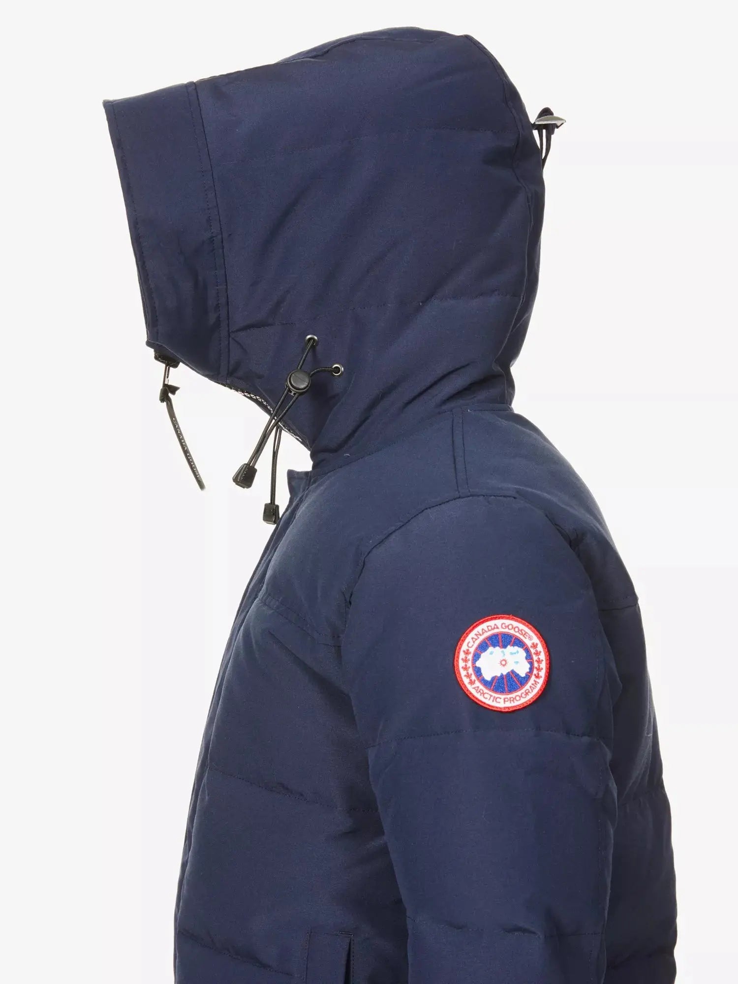 Men's Macmillan funnel-neck twill-down parka jacket Canada Goose