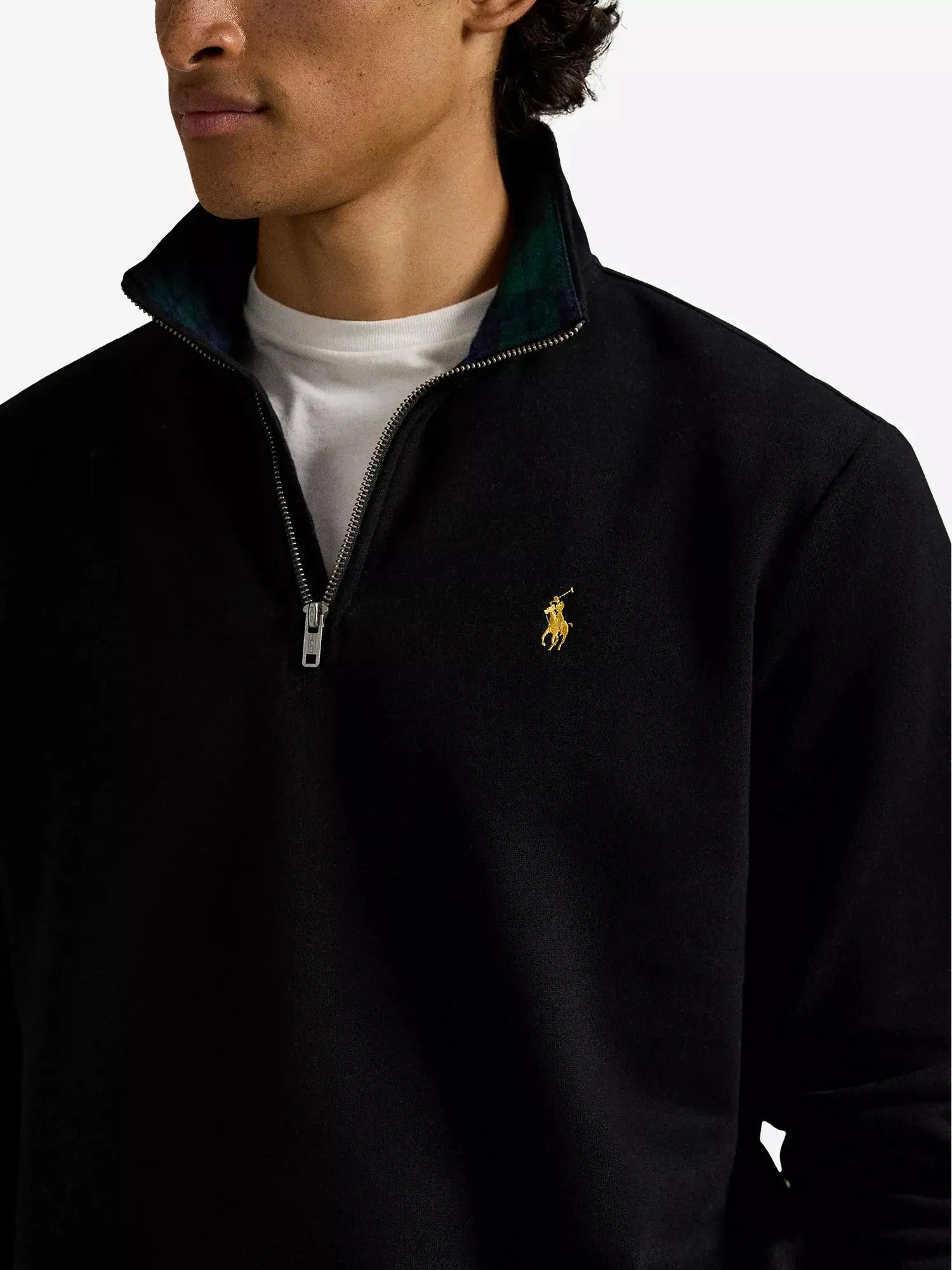 Men's Logo Half-Zip Cotton-Blend Sweatshirt Polo Ralph Lauren