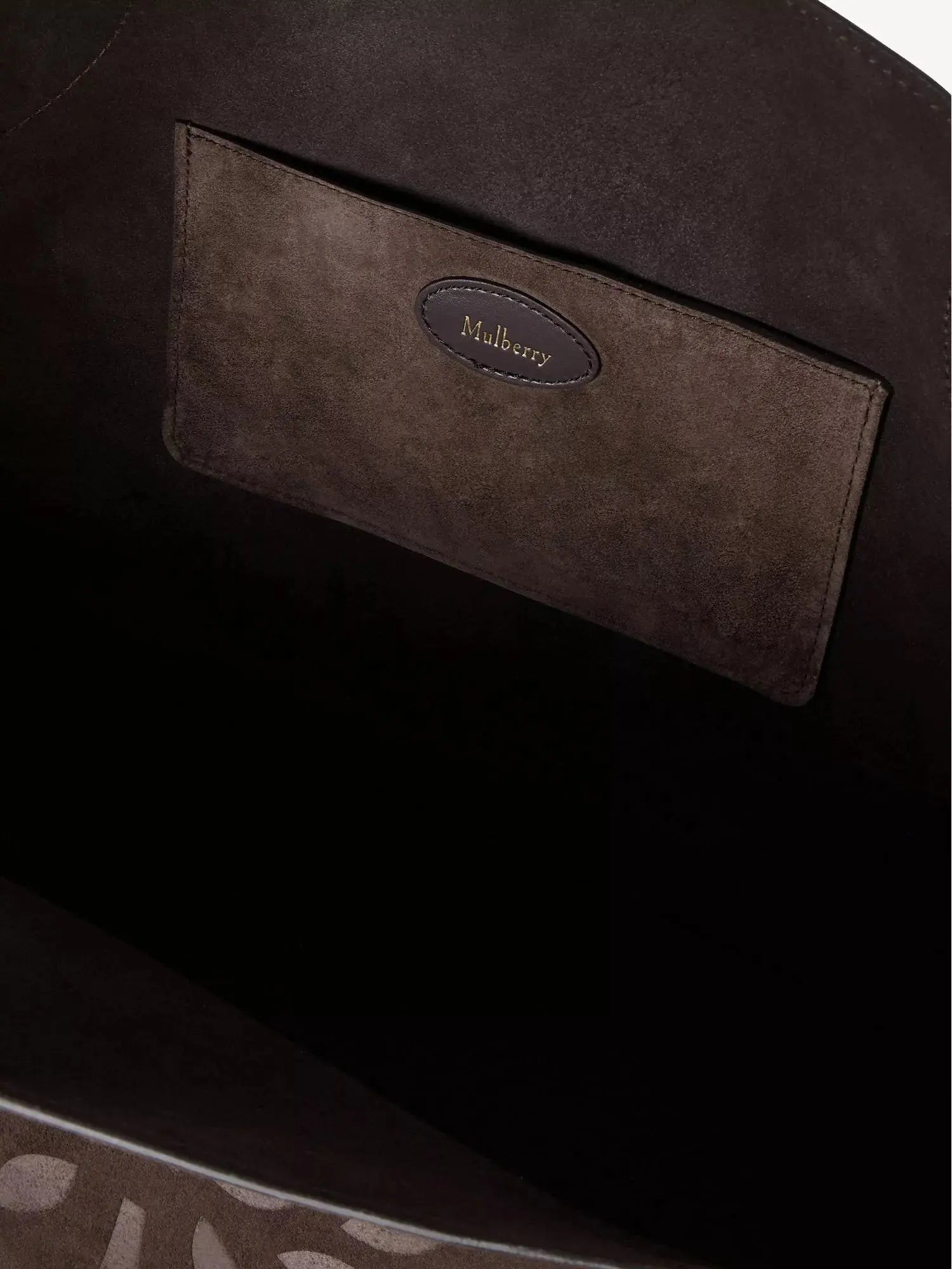 Women's Small Tree Suede Tote Bag Mulberry