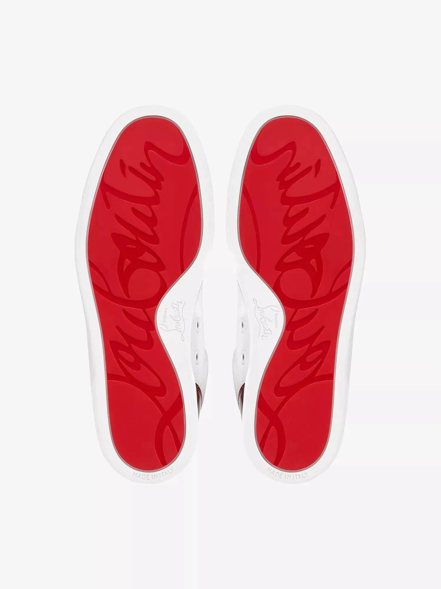 Women's Fun Louise Junior Leather Low-Top Trainers Christian Louboutin