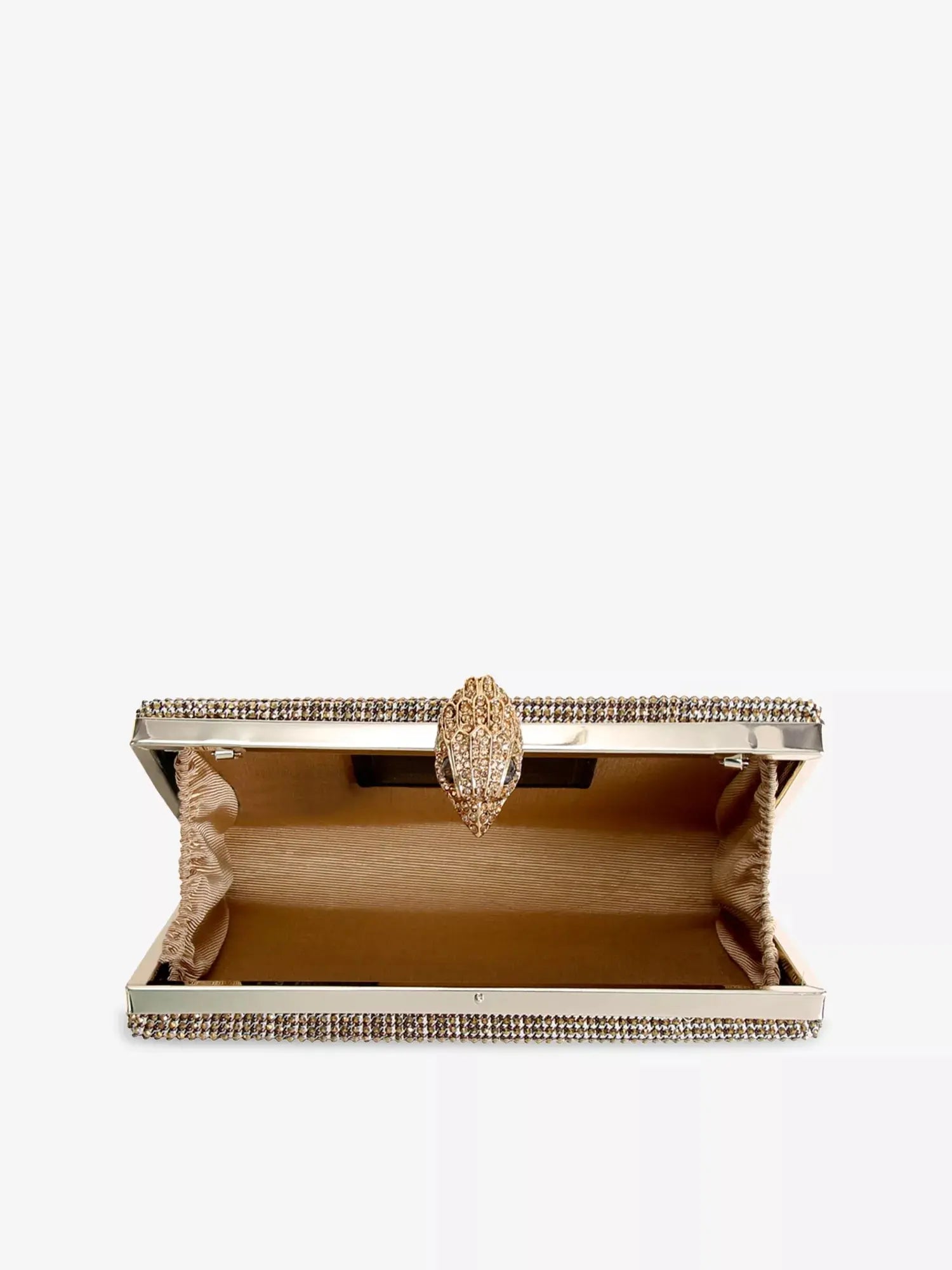 Women's Crystal Kensington Woven Clutch Bag Kurt Geiger London