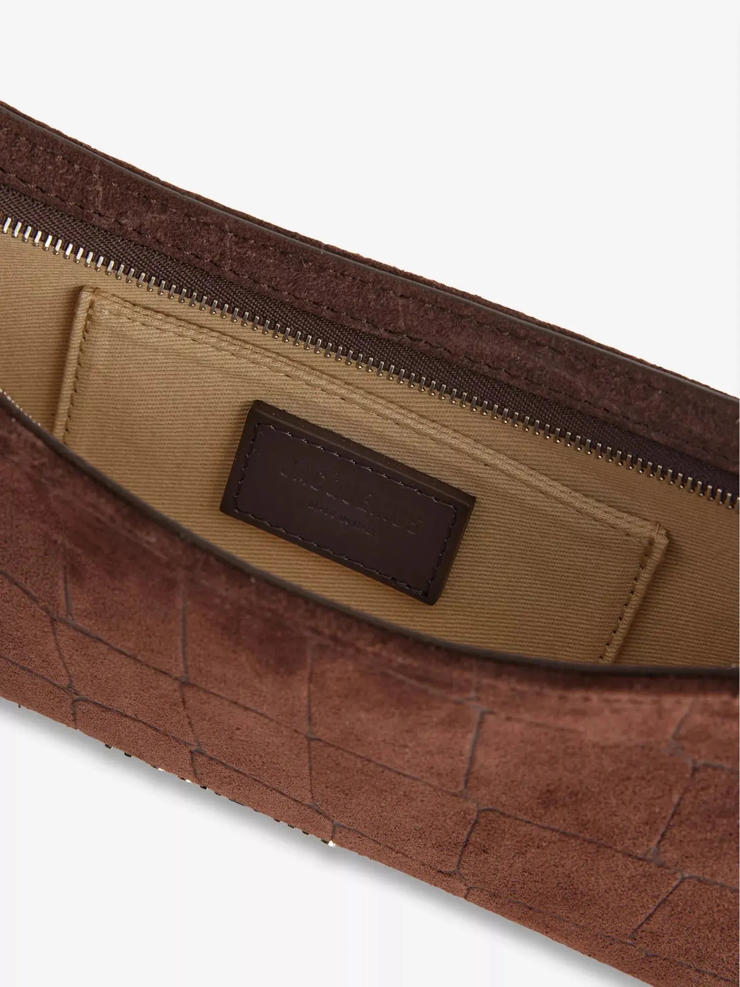 Women's Le Bisou Perle Suede Shoulder Bag Jacquemus