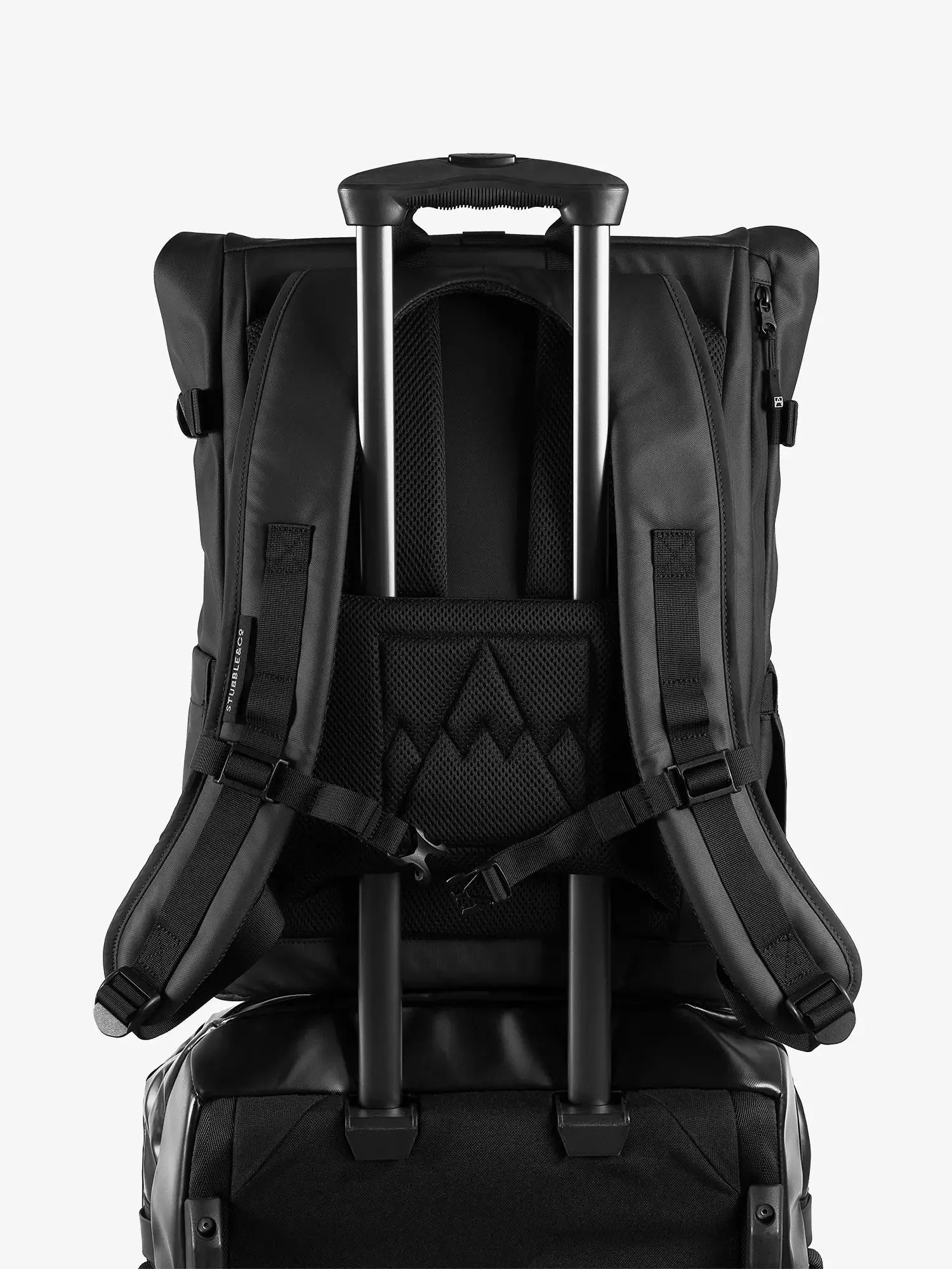 Men's The Roll Top Woven Backpack 20L Stubble & Co