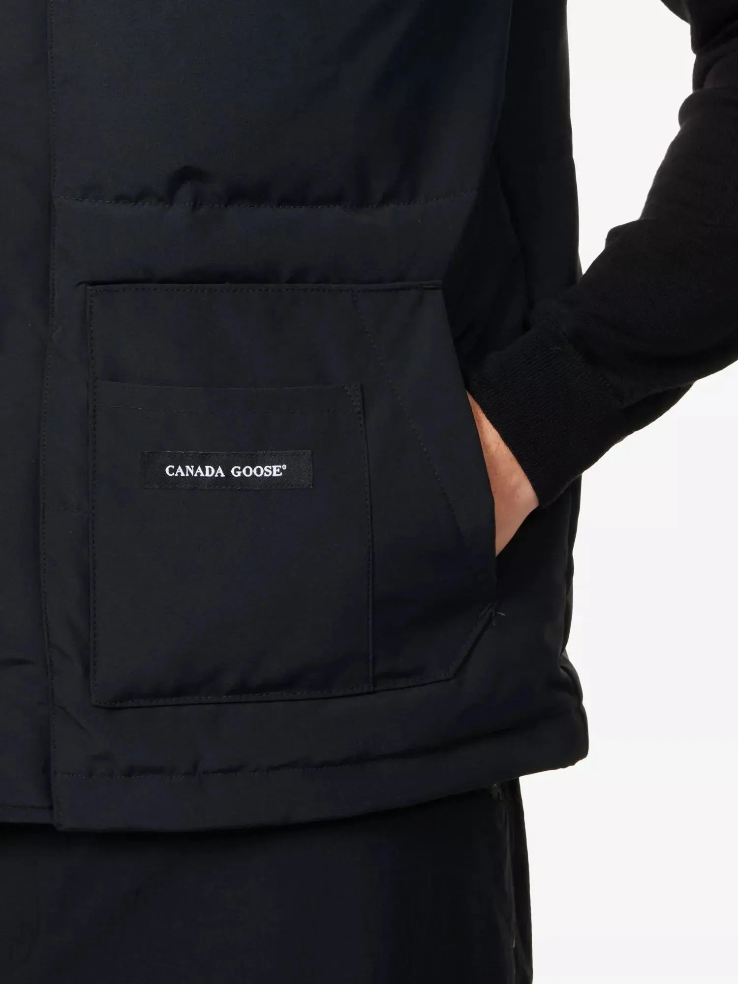 Men's Freestyle padded slim-fit shell-down gilet Canada Goose