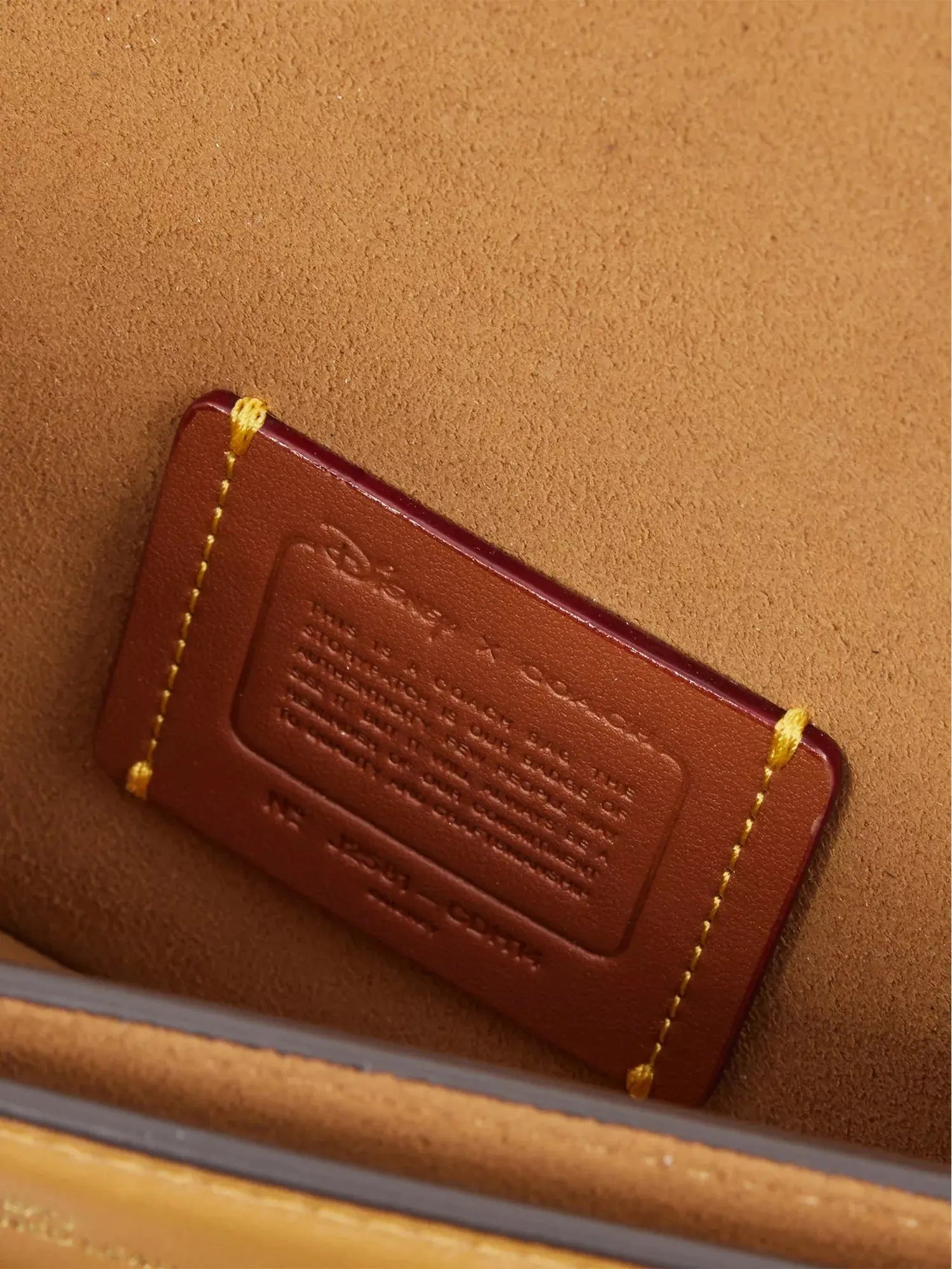 Women's Disney x Coach Mickey Tabby Leather Cross Body Bag Coach