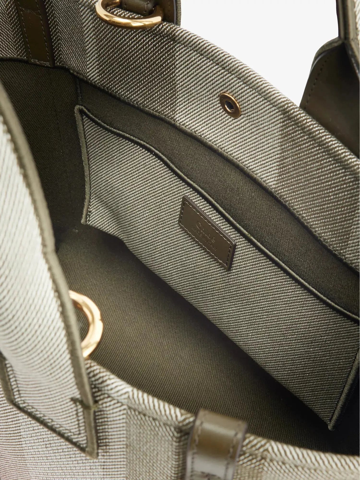 Women's Small Carry Canvas Tote Bag Chloé