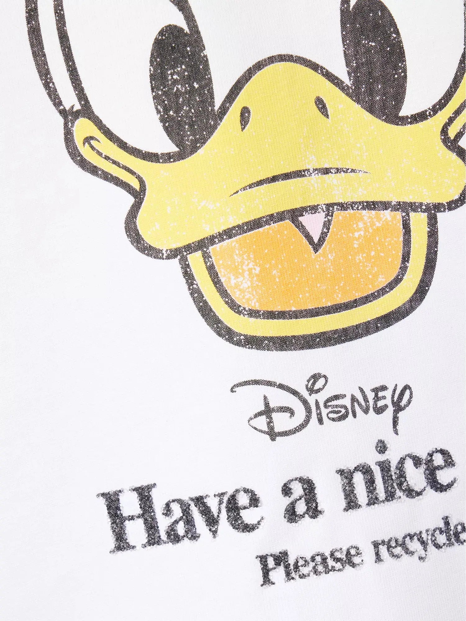 Women's GANNI x Disney Daisy Duck Relaxed-Fit Cotton-Jersey T-Shirt GIANNI